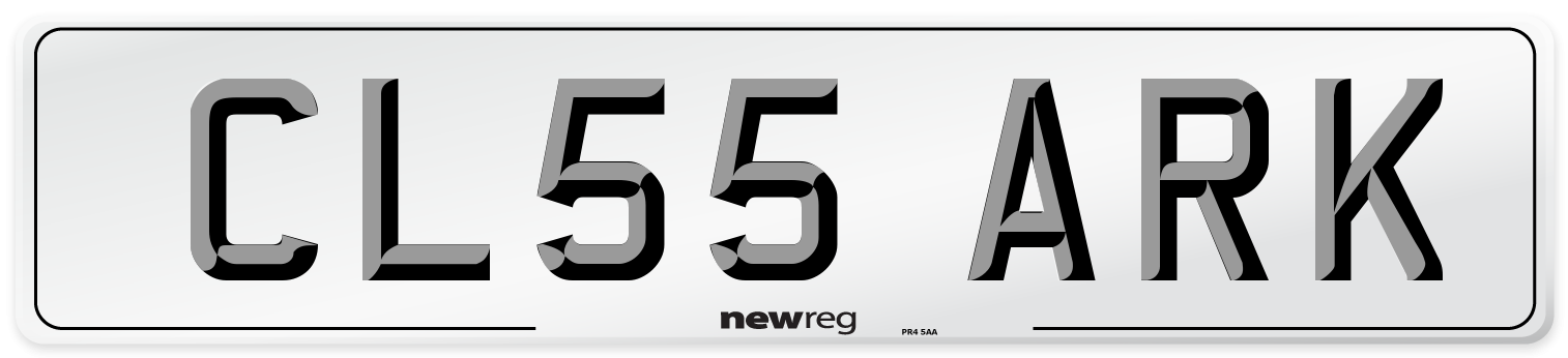 CL55 ARK Number Plate from New Reg